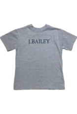 The Bailey Boys The Bailey Boys SS Logo Tee, Crab Boil on Heather Blue