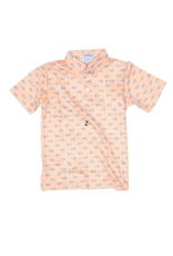 BlueQuail Clothing Co. Catfish Polo Short Sleeve Shirt