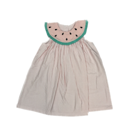 Knit Watermelon Stripe Dress