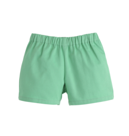 Little English Basic Shorts - Green Twill