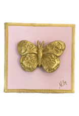 Melanie Griggs Butterfly Canvas Pink