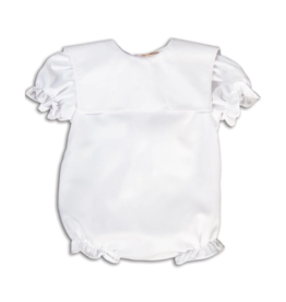 Rosalina White bubble with Flutter Sleeves