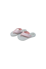 LullabySet Pink Mini Gingham Flip Flops - 11/12Y