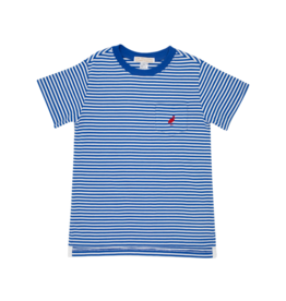 The Beaufort Bonnet Company Carter Crewneck, Rockefeller Royal Stripe The Beaufort Bonnet Company Carter Crewneck, Rockefeller Royal Stripe