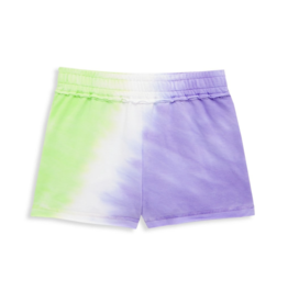 White Lime Combo Shorts