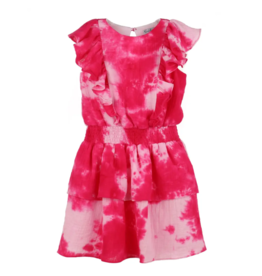 Chanel Fuchsia Tie Dye Dress