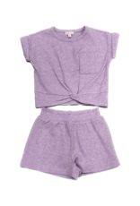 Purple Heather Shorts