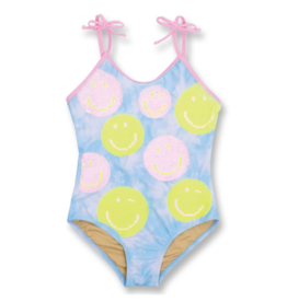 One Piece Knot Swim, Rainbow Stripe – James and Lottie INC