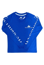SouthBound LS Royal Blue Performance Shirt