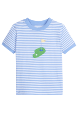 Little English Applique T-Shirt, Golf Green