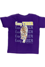 Easy Tiger Purple And Gold SS Tee