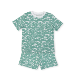 Lila + Hayes Charles Short Set Gone Fishing