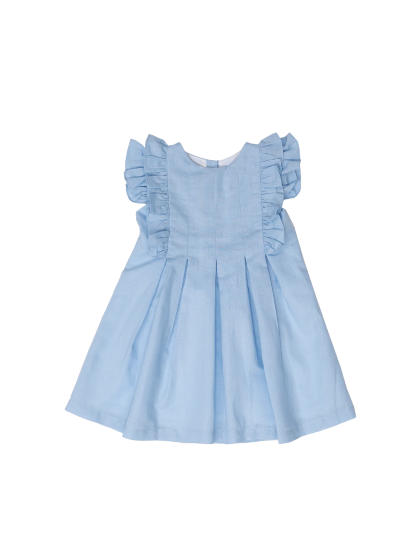 The Oaks Braleigh Blue Linen Dress