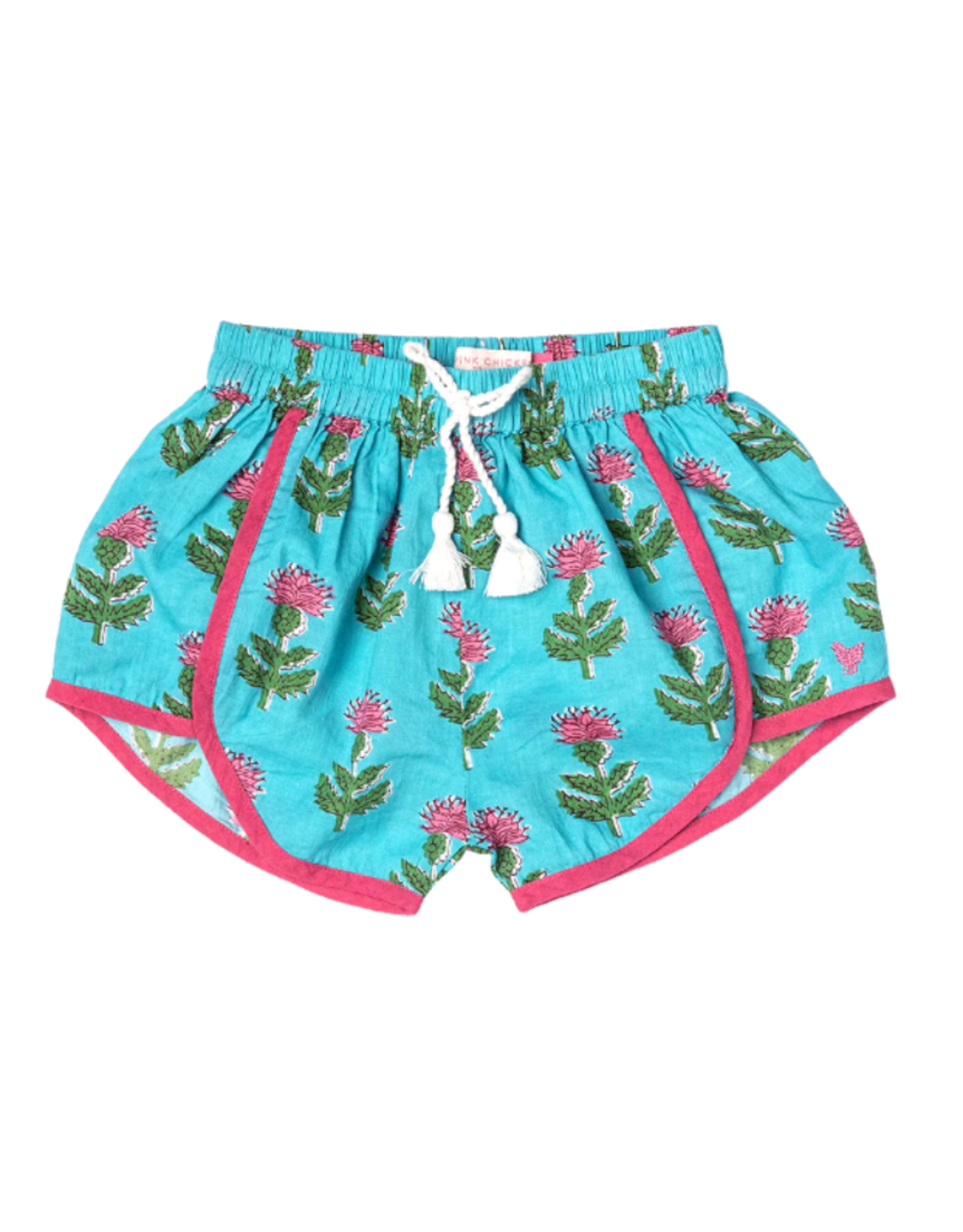 Pink Chicken Blue Cornflower Millie Short