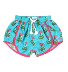 Pink Chicken Blue Cornflower Millie Short