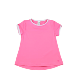 SET Bridget Basic T - Pink w/ White