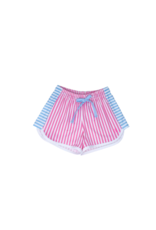 SET Annie Short - Pink/Blue Stripe