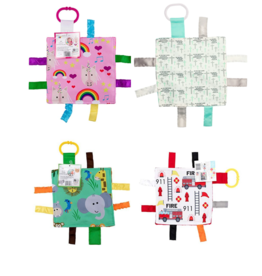Baby Jack Crinkle Tag Square Toy 8X8
