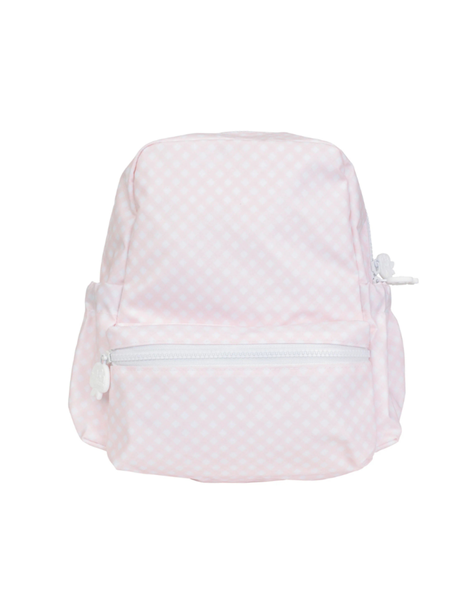 Apple of My Isla The Backpack Small, Pink Gingham