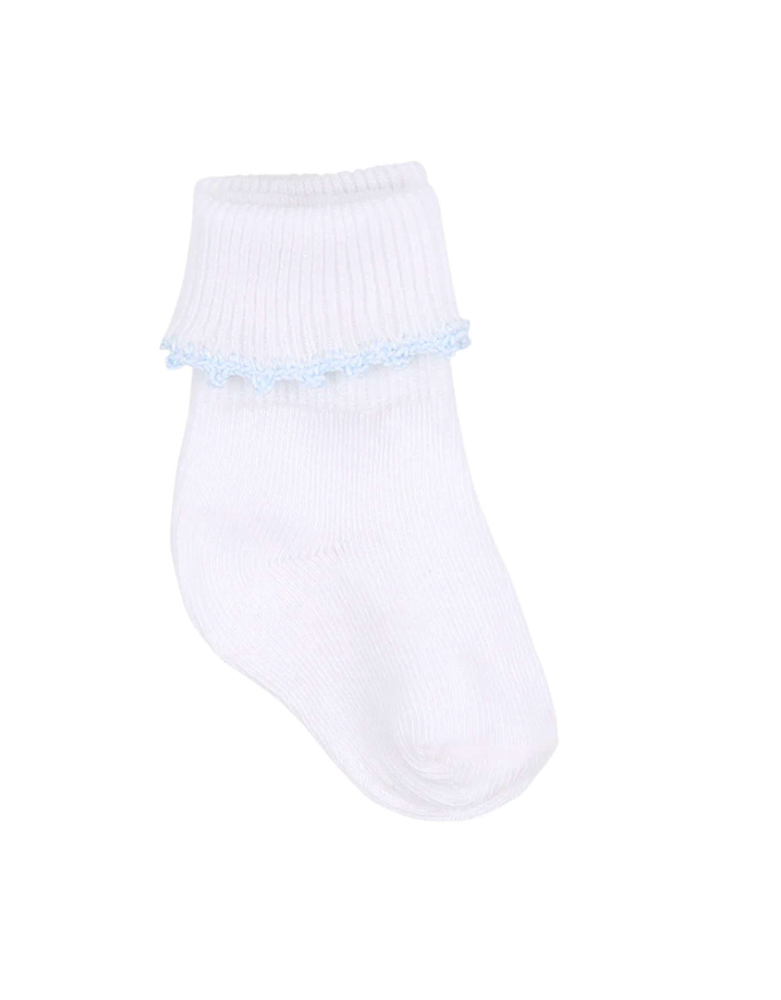 Magnolia Baby Baby Joy Embroidered Socks Light Blue