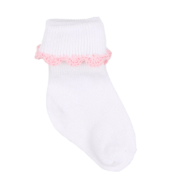 Magnolia Baby Baby Joy Embroidered Socks Pink