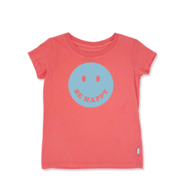 Feather4Arrow Every Day Tee Be Happy Coral