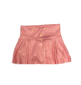 Pink Honeycomb Tennis Skort