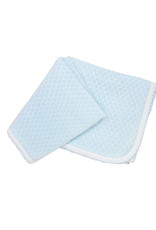 Paty Paty Swaddle Blanket, Solid Blue