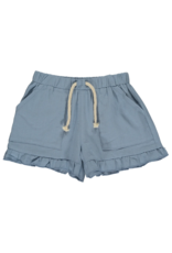 Vignette Brynlee Ruffle Shorts Blue - 10