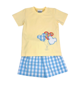 Balloon Boys Tee Set