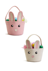 Two's Company Basket Weave Bunny