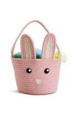 Two's Company Basket Weave Bunny