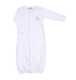 Magnolia Baby Tiny Stork Embroidered Converter Blue