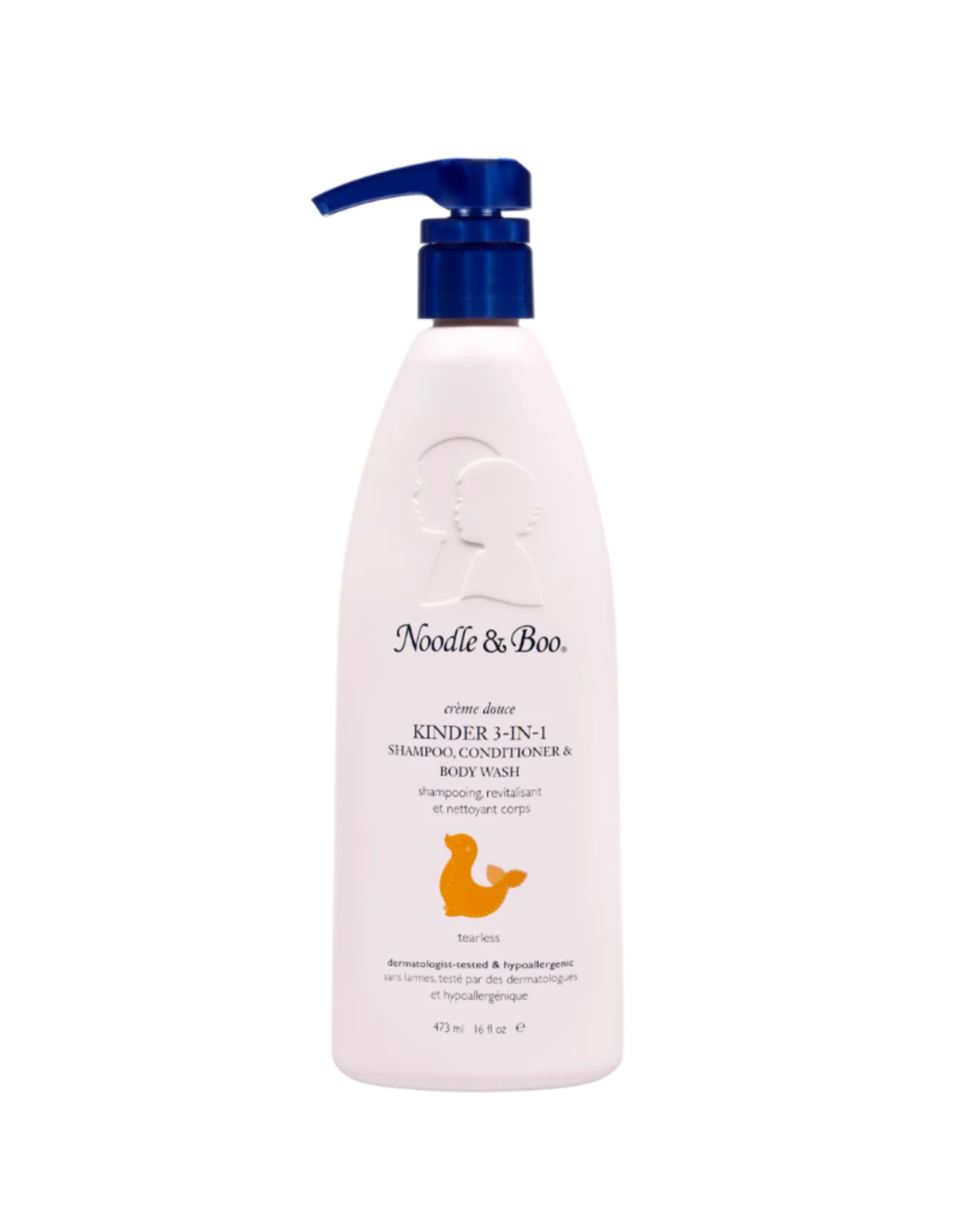 Noodle and Boo Kinder 3-in-1 Shampoo, Conditioner, & Body Wash 16 oz