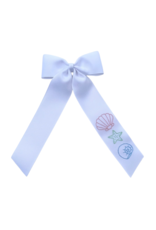 Sew Sweet Seashell Bow 1.5" White Ribbon