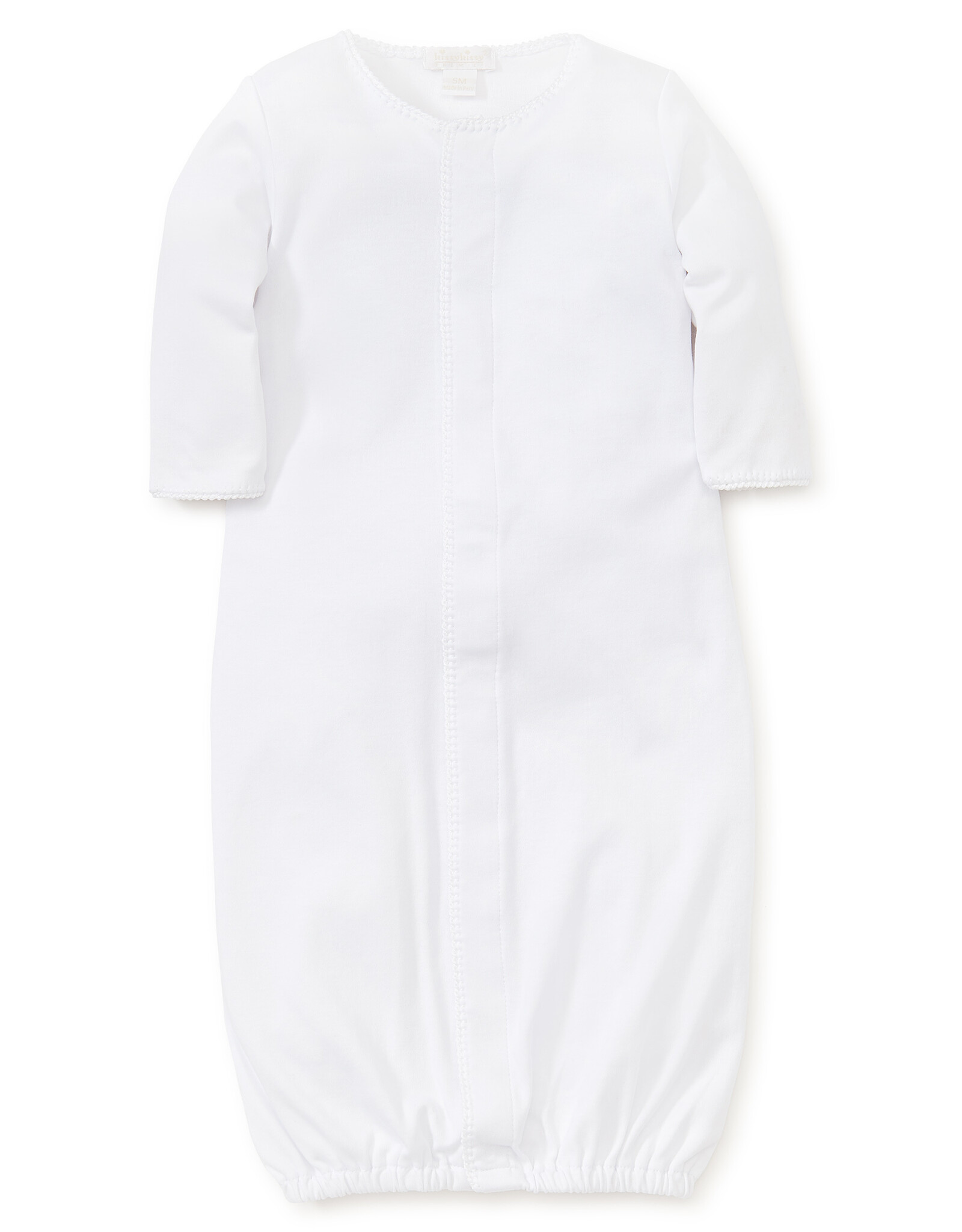 Kissy Kissy White Premier Basics Converter Gown with White Trim