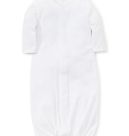 Kissy Kissy White Premier Basics Converter Gown with White Trim