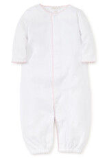 Kissy Kissy White Premier Basics Converter Gown with Pink Trim