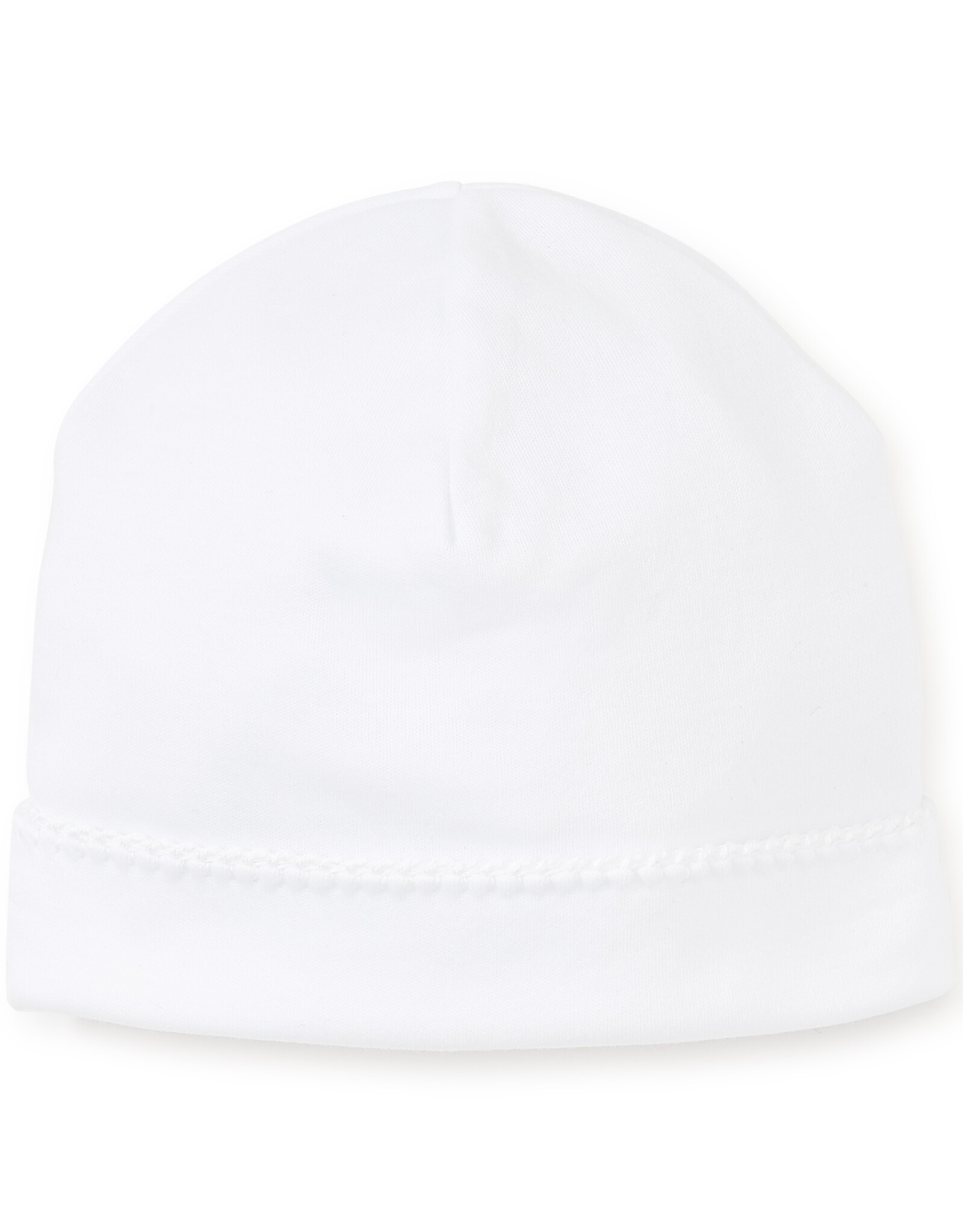 Kissy Kissy White Premier Basics Hat with White Trim