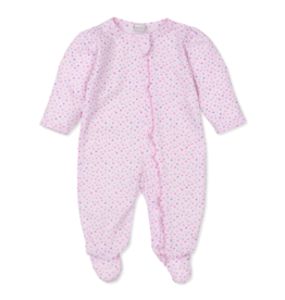 Kissy Kissy Castles in the Clouds Zippered Footie with Ruffle
