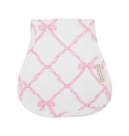 The Beaufort Bonnet Company Oopsie Daisy Burp Cloth Belle Meade Bow