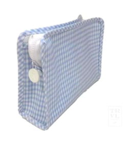 TRVL Design Roadie Large  Mist Gingham