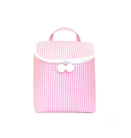 TRVL Design Take Away Insulated Bag Pink Gingham