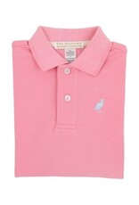 The Beaufort Bonnet Company Prim and Proper SS Polo - Hamptons Hot Pink