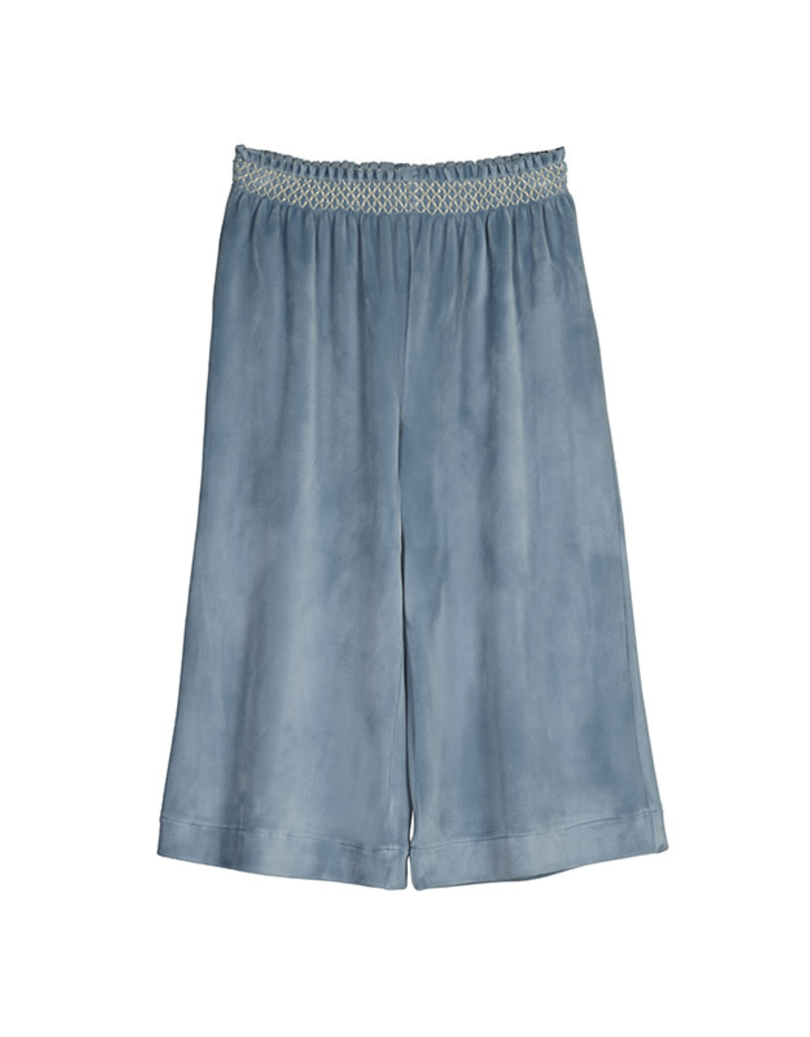 Mayoral Velour Cropped Trousers Bluebell