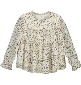 Mayoral Gauze Heart Blouse