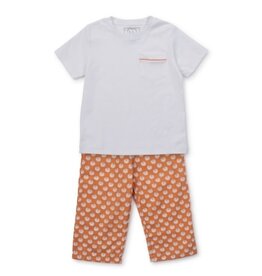 Lila + Hayes Bo Pant Set, Fall Pumpkins - 8