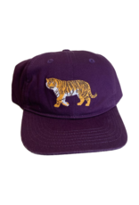 Little Kiddeauxs Purple Tiger Hat