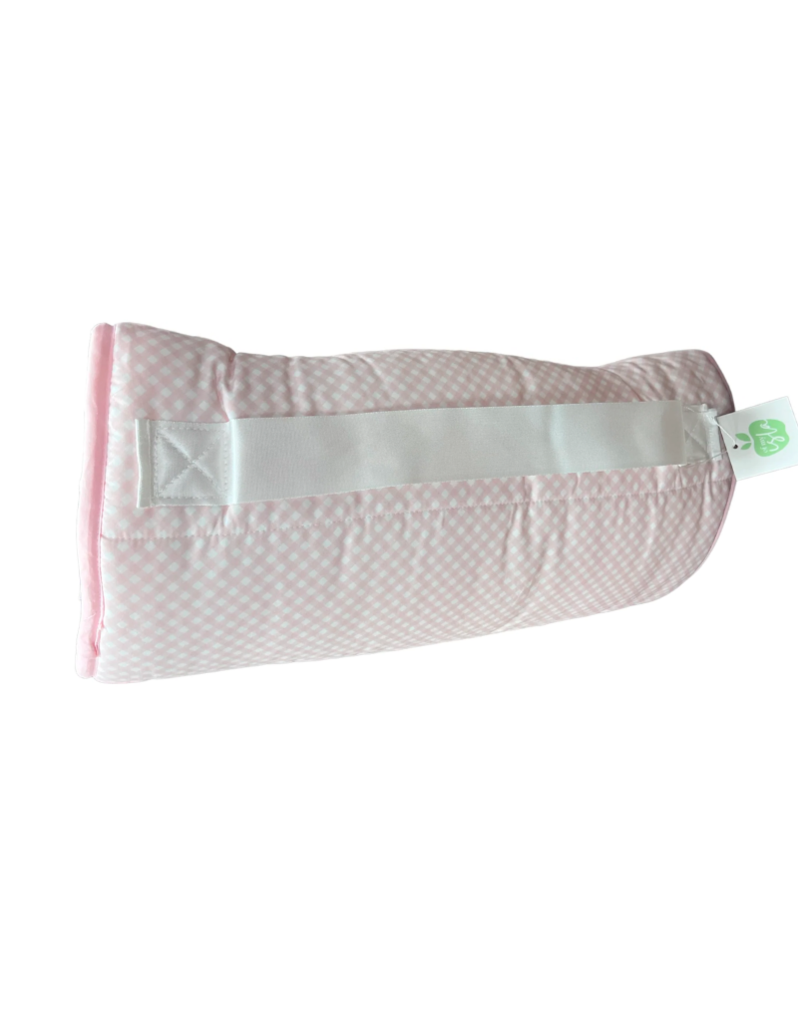 Apple of My Isla The Nap Mat, Pink Gingham