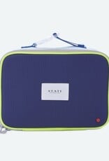 State Bags Rodgers Lunch Box Navy/Neon